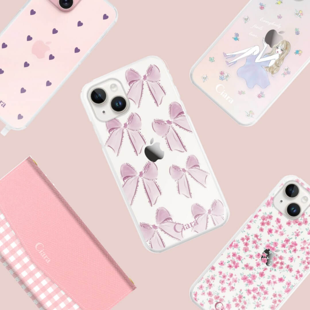 かわいいスマホケースのブランド!Ciaraのスマホケースも紹介