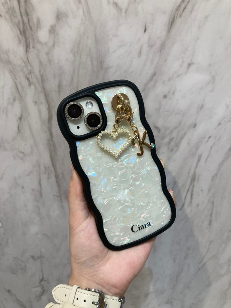 ウェーブフレームクリアケースカスタム