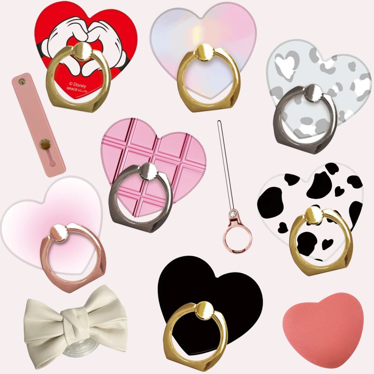 【画像解説】スマホリングの位置や付け方と使い方