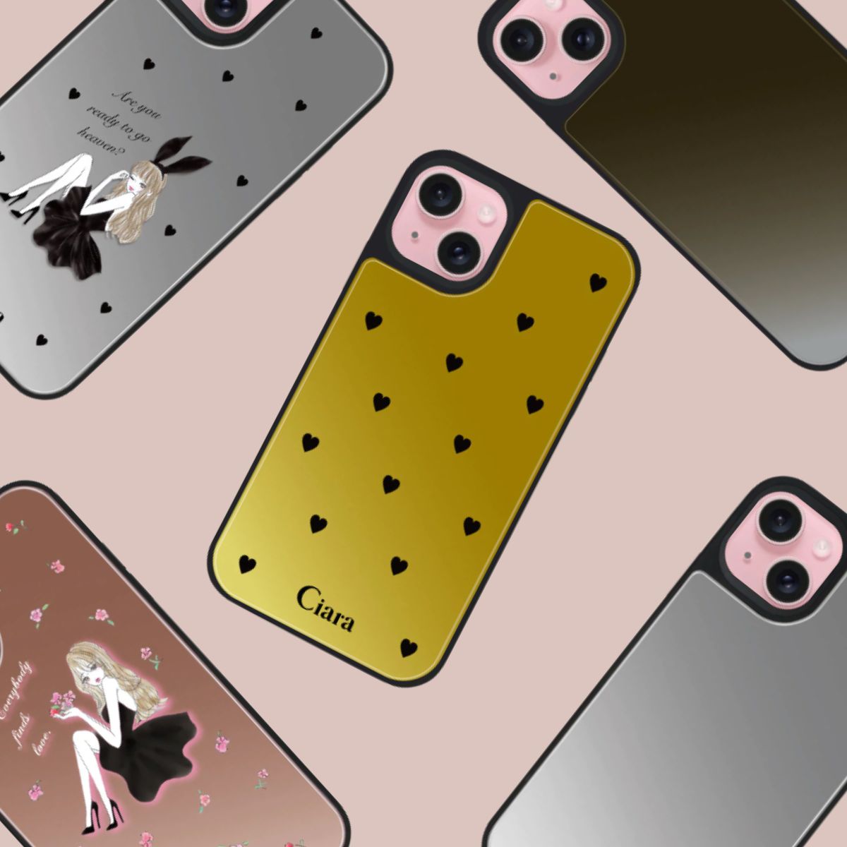 ミラー付きiPhone15ケース!割れないミラータイプおすすめ4選!