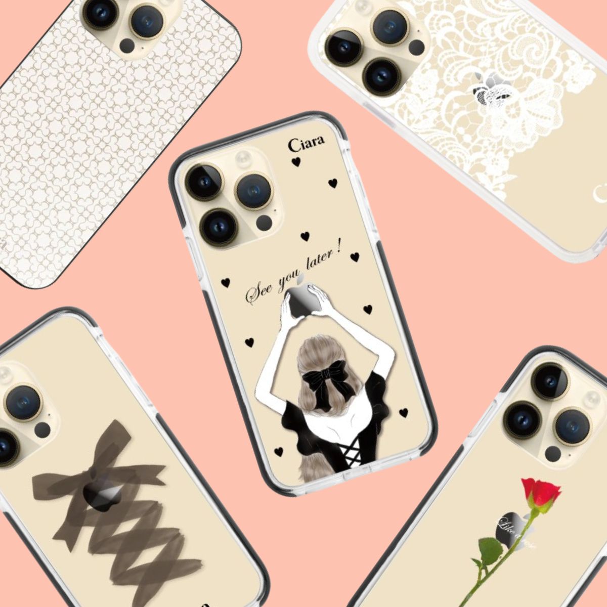 ゴールドのiPhoneに合うスマホケースまとめ