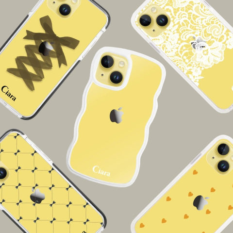 イエロー(黄色)のiPhoneに合うスマホケースまとめ