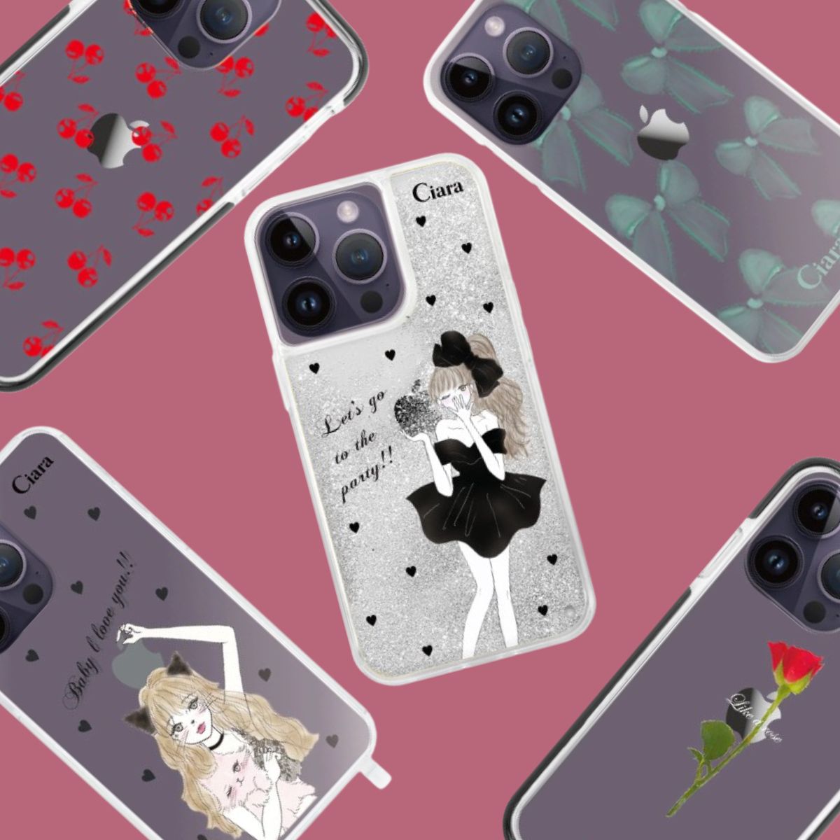 グラファイトのiPhoneに似合うスマホケースまとめ