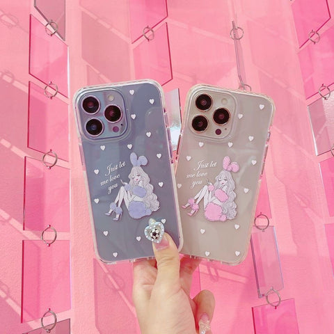 お揃いで可愛いバニーケース❤︎