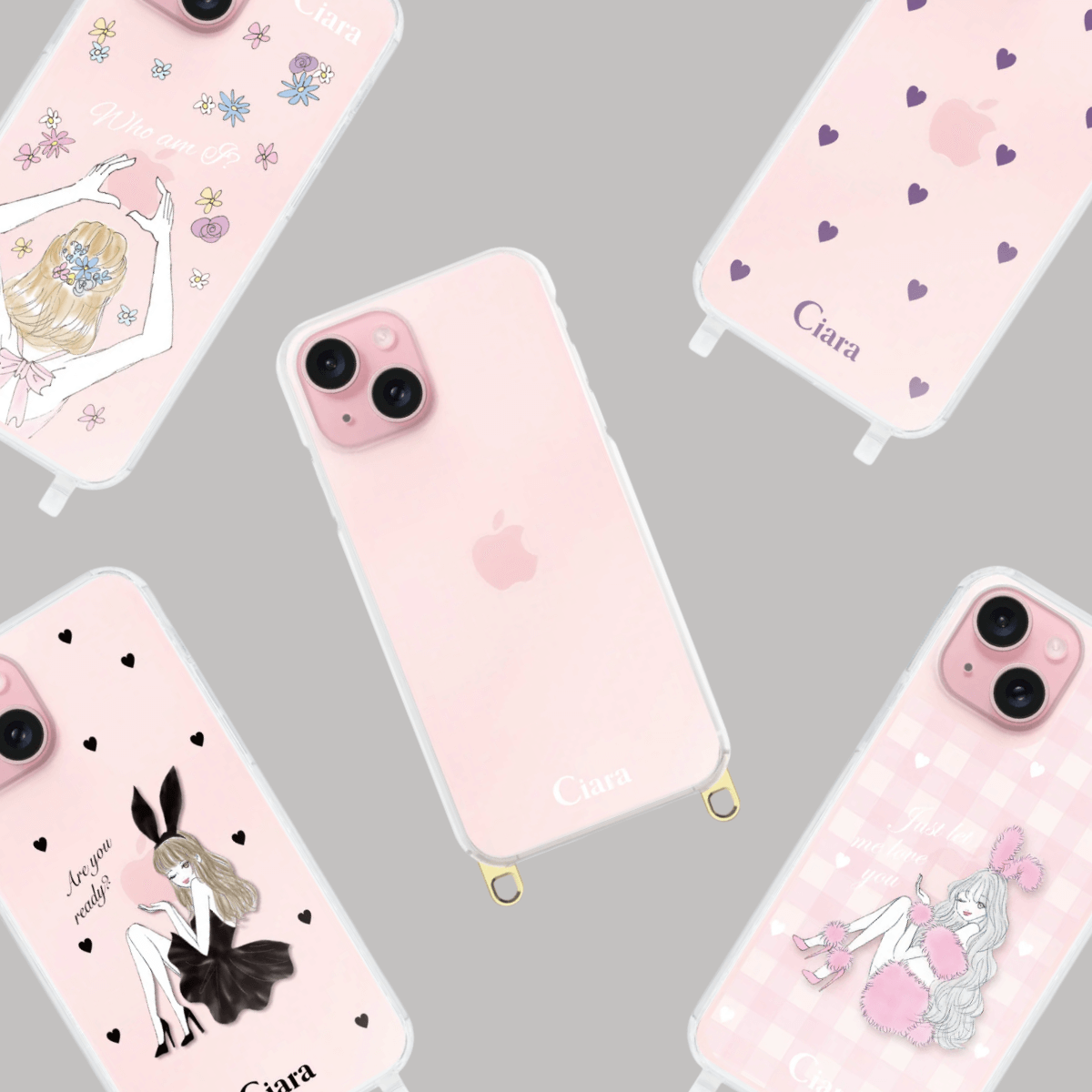 iPhone15ケースは透明クリアショルダーが便利!おすすめアイテムも紹介