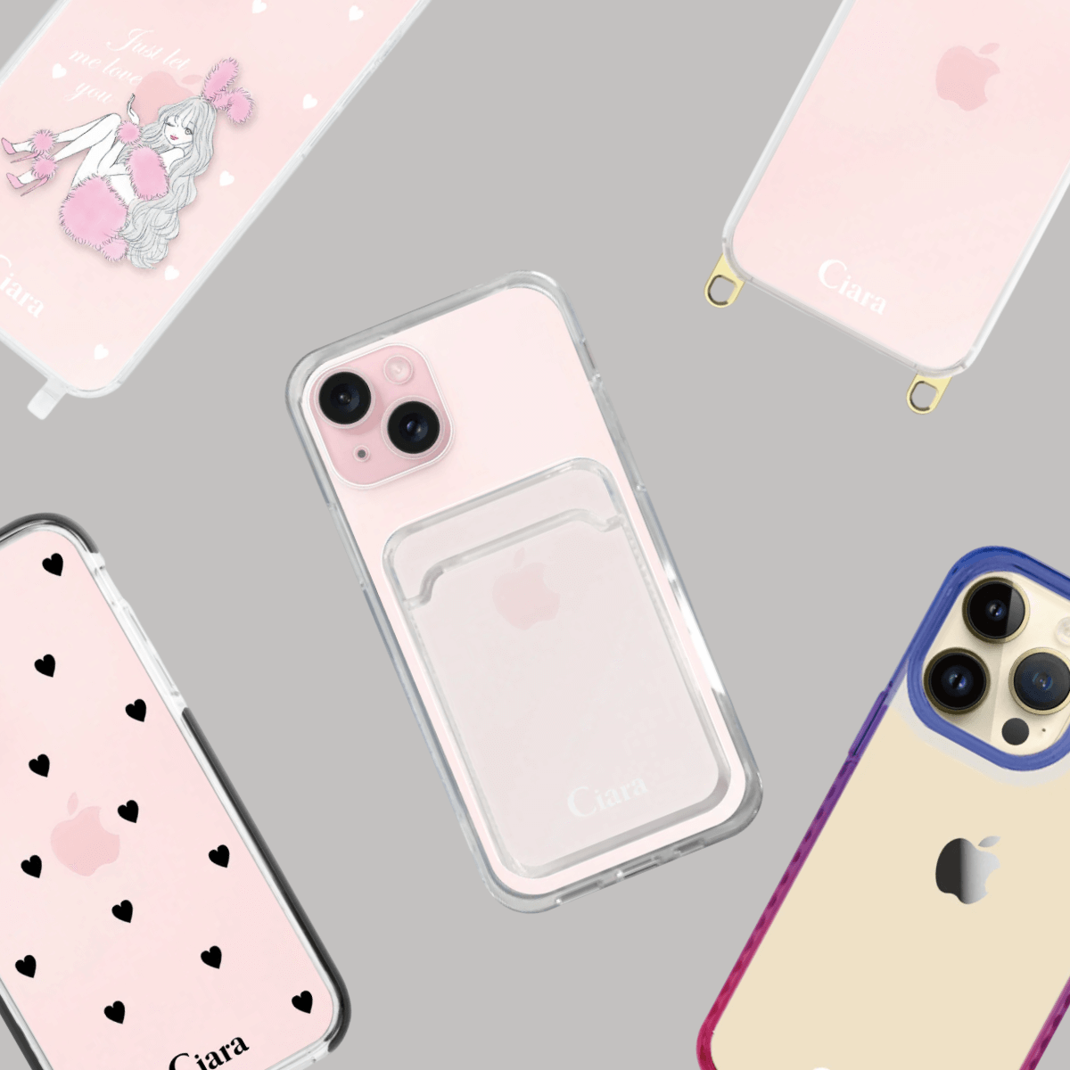 iPhone15は透明クリアの背面カード収納付きがおすすめ!使い方もご紹介