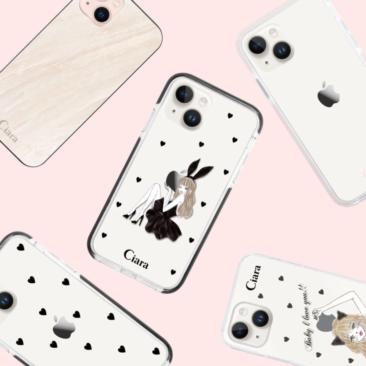 女性に人気のiPhone14ケースの種類とは?Ciaraの定番人気もご紹介!