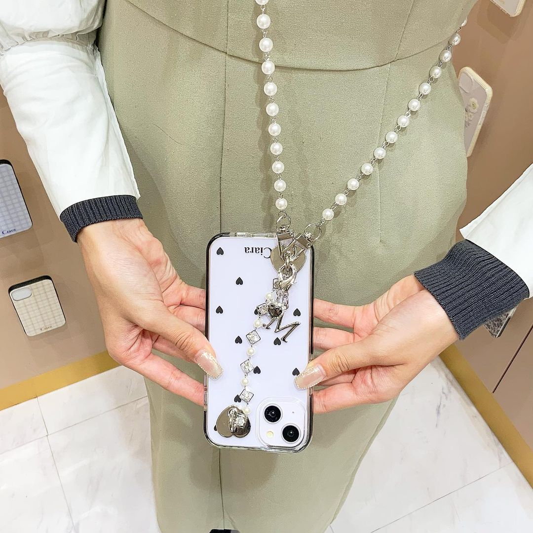 チェーンチャームストラップカスタム