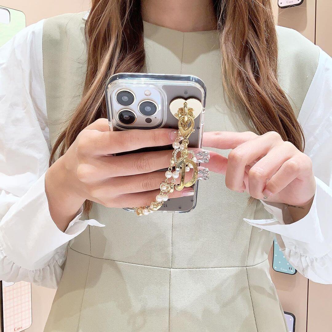 チェーンチャームドットケースカスタム