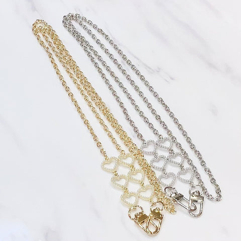 ハートパールストラップ