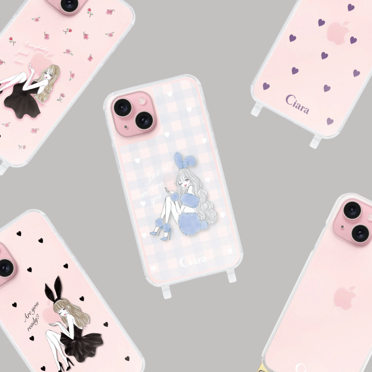 iPhone15ケースのかわいいショルダー付きを紹介!種類や特徴も解説