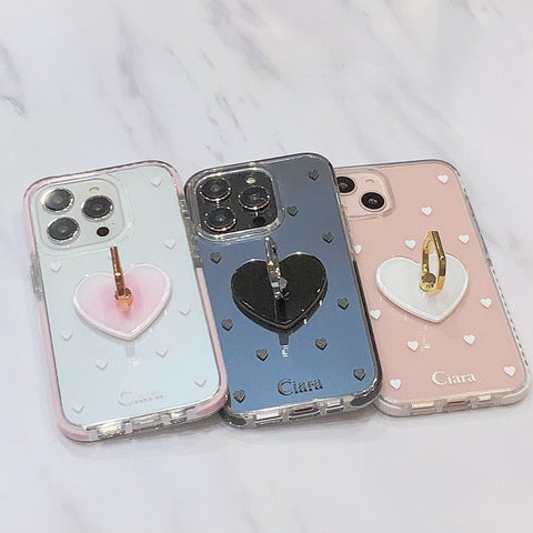 スマホリングクッションバンパーケース耐衝撃カスタム