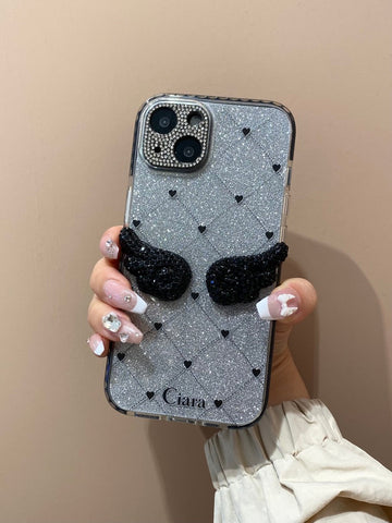 ハートキルティングケースカスタム