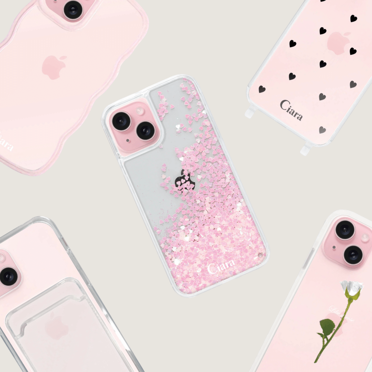 【iPhone15ケース】かわいい透明クリアタイプの特徴やデザインを紹介!