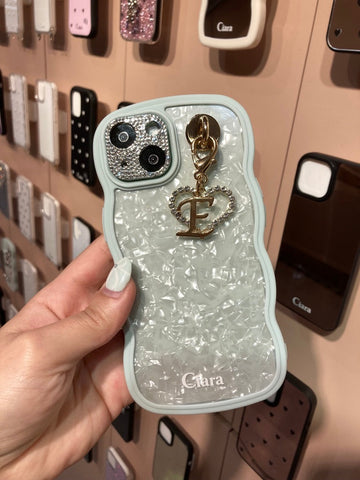 ウェーブクリアロゴケースカスタム