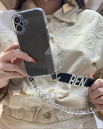 2WAYブラックロゴケースカスタム