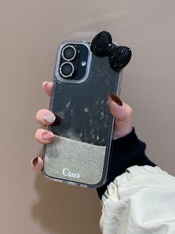 グリッターオイルクリアケースカスタム