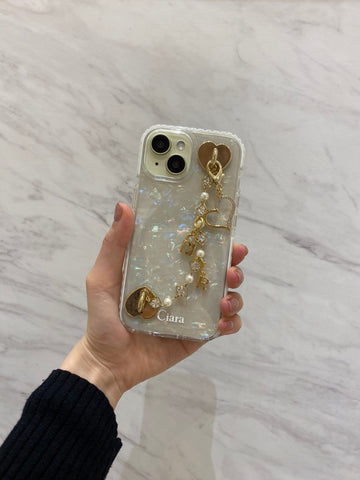 クッションバンパー対衝撃ロゴクリアケースカスタム