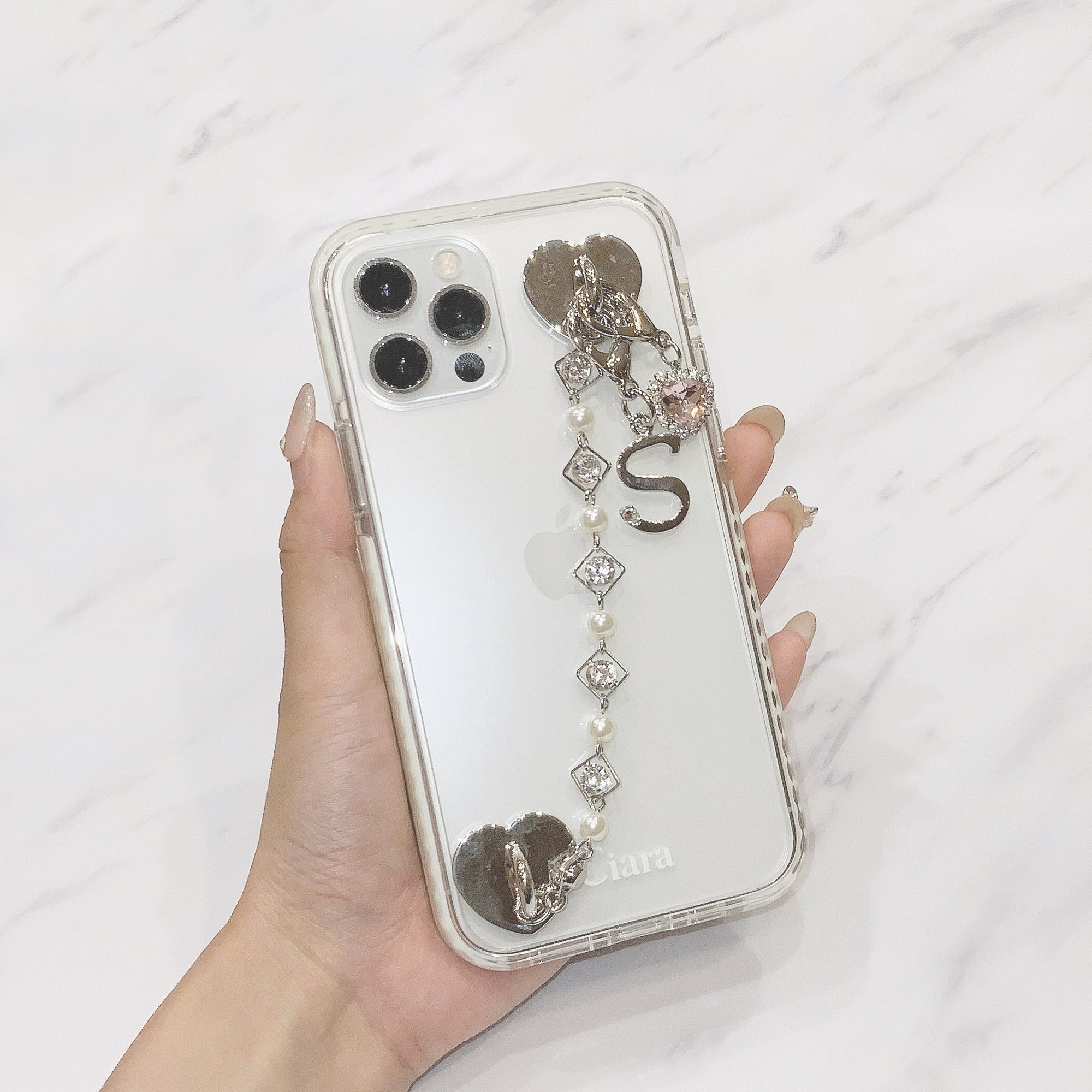 ビジューパールチェーンカスタム