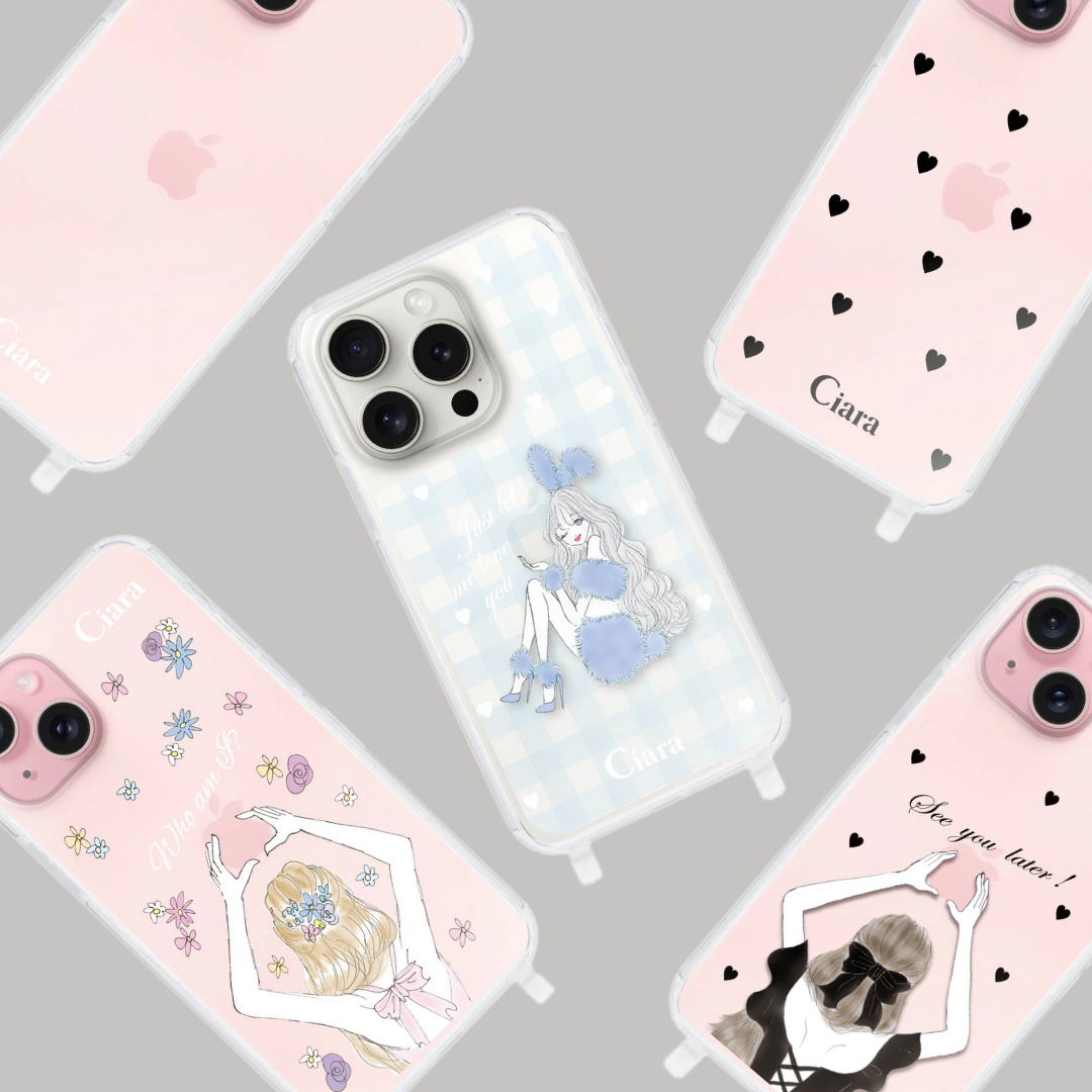 透明クリアなショルダーiPhoneケース!後付けストラップも紹介