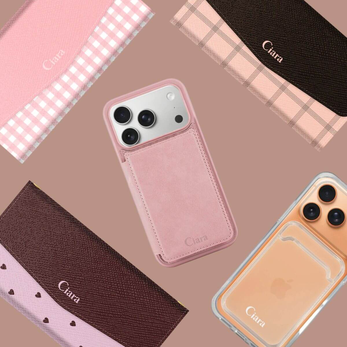 かわいいiPhone17Proケースはカード収納付きが便利!人気ケースを紹介!