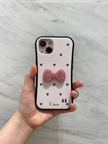 シンプルピンクケースカスタム