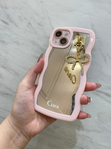 ピンクウェーブミラーケースカスタム