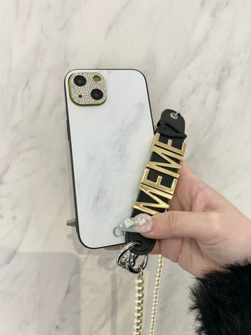 強化ガラスマーブルケースカスタム