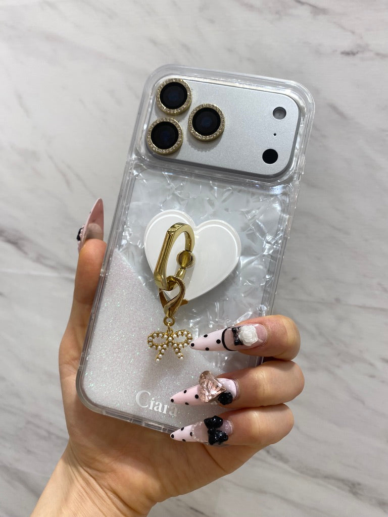 グリッターオイルクリアケースカスタム