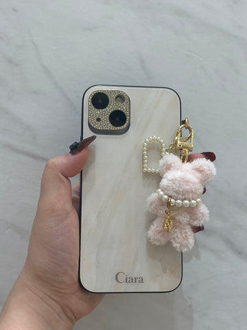 強化ガラスマーブルケースカスタム