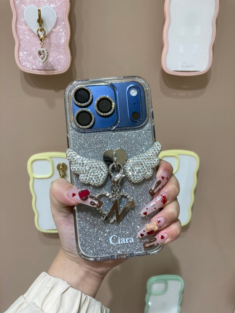 2WAYストラップロゴクリアケース