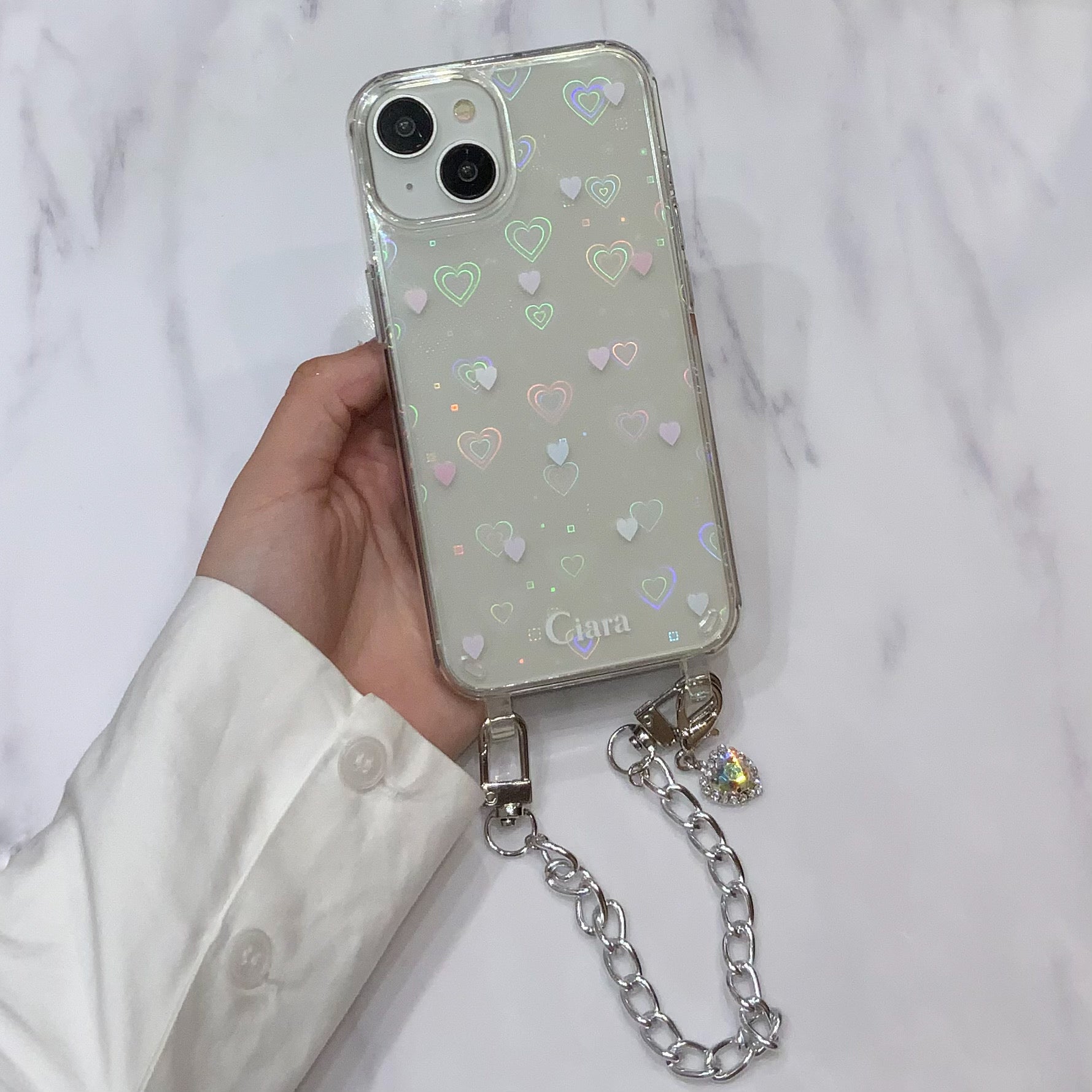 シルバーショートストラップカスタム