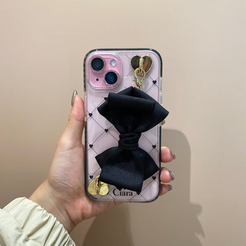 ブラッククッションバンパーリボンカスタム