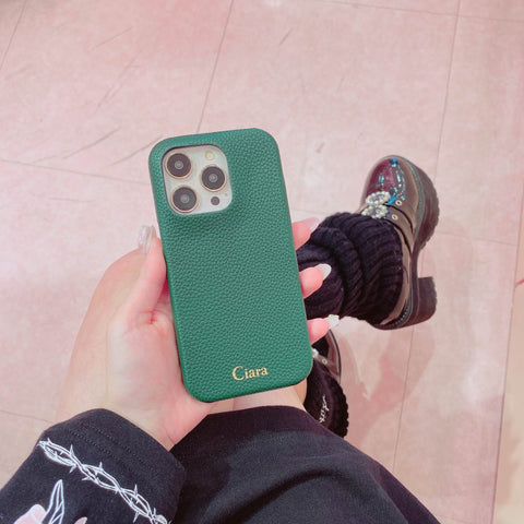 グリーンシュリンクレザーケース