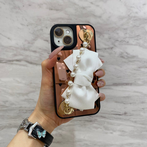 ピンクミラーケースカスタム