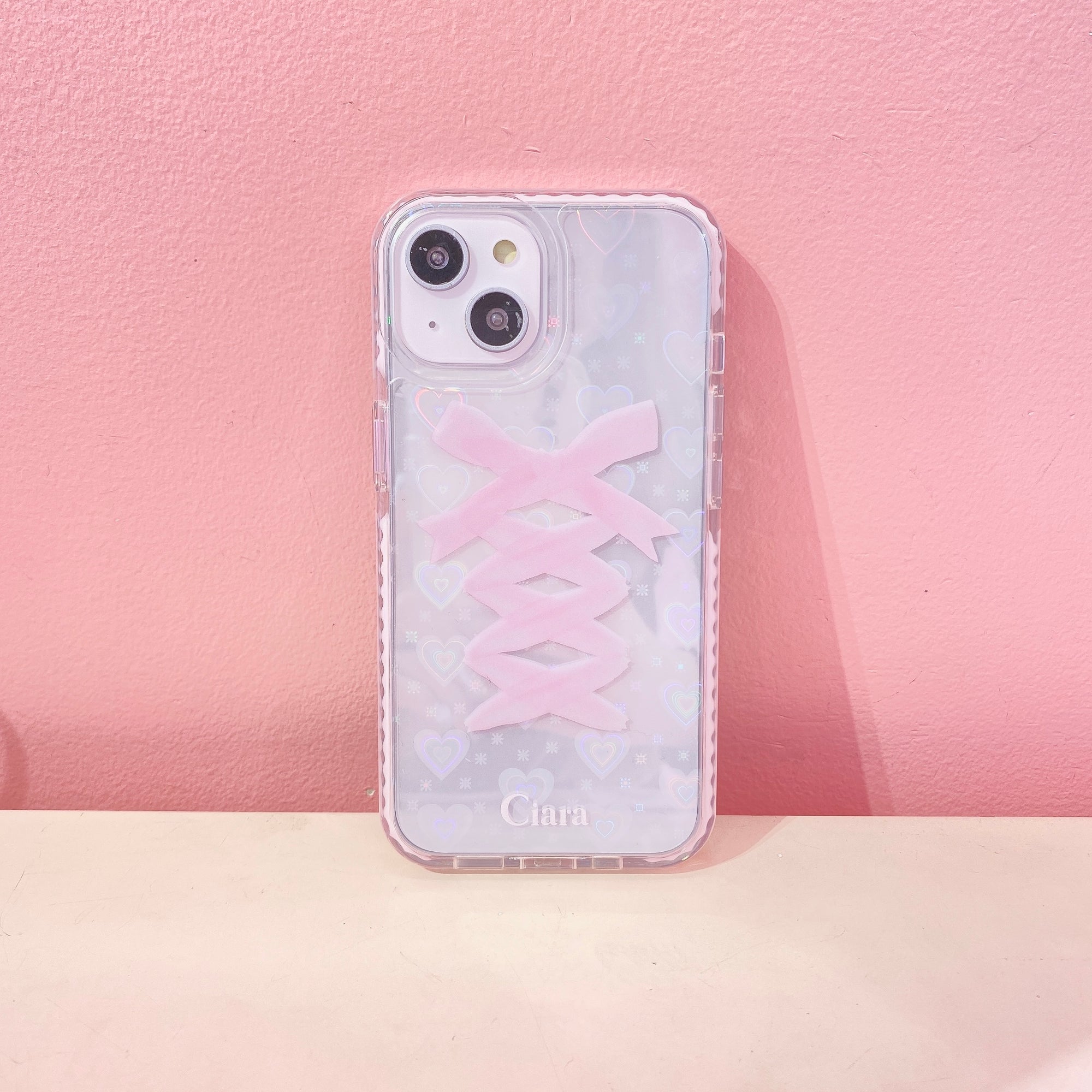 レースアップリボンカスタム