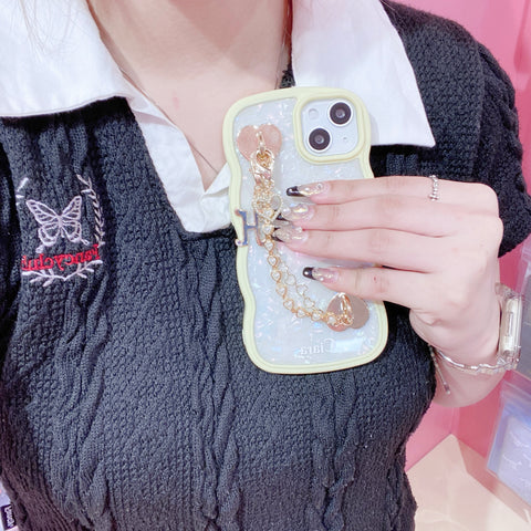 イエローウェーブフレームケースカスタム