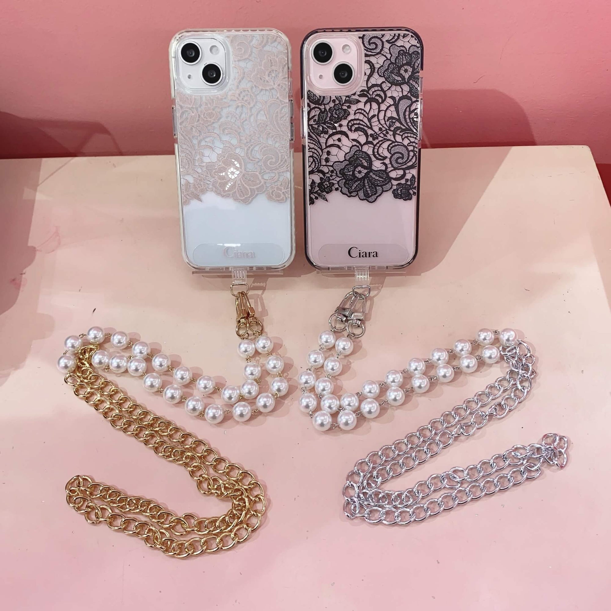 レースケースストラップカスタム