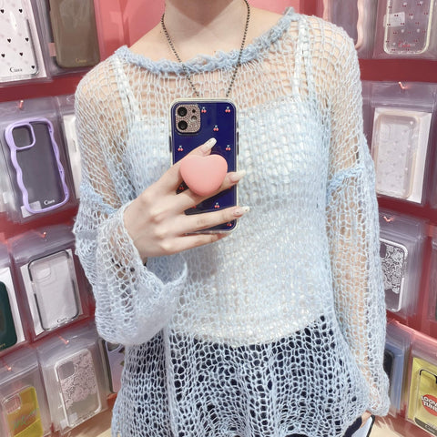 タイニーチェーリースマホグリップ