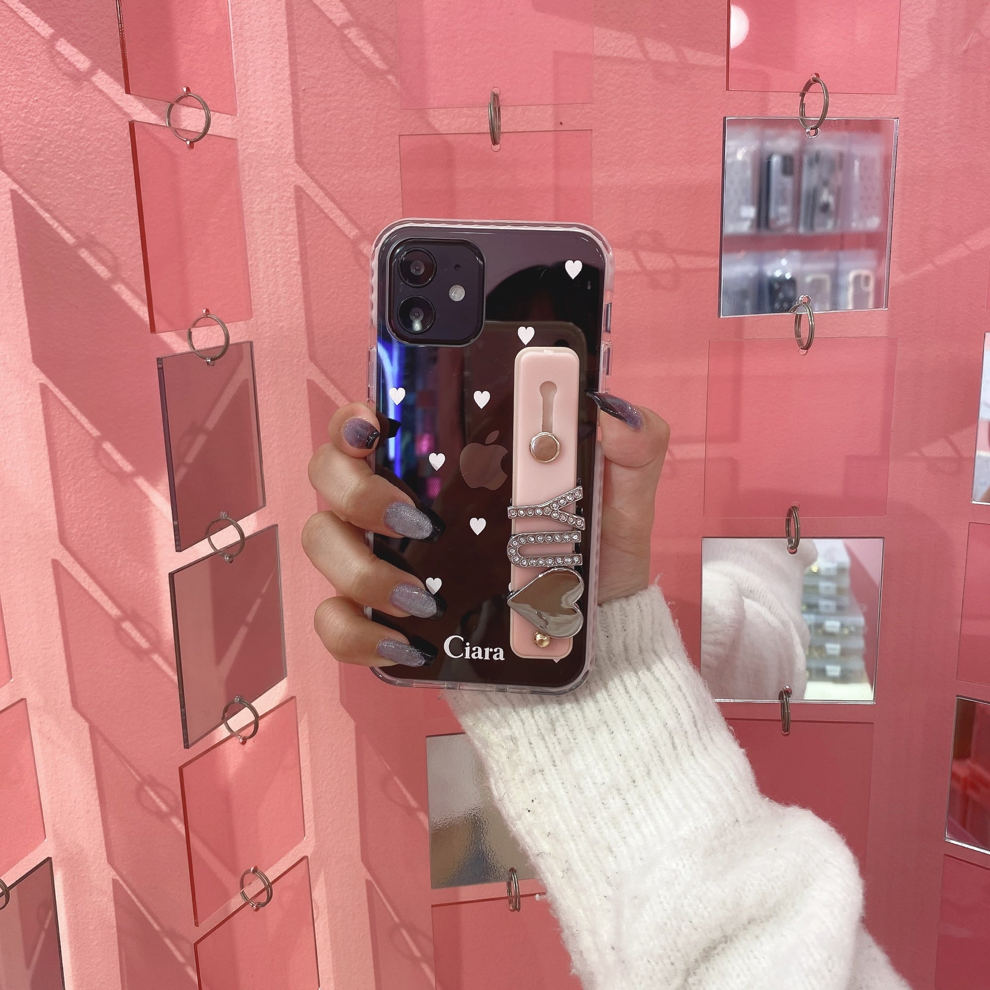 バンドチャームカスタムケース