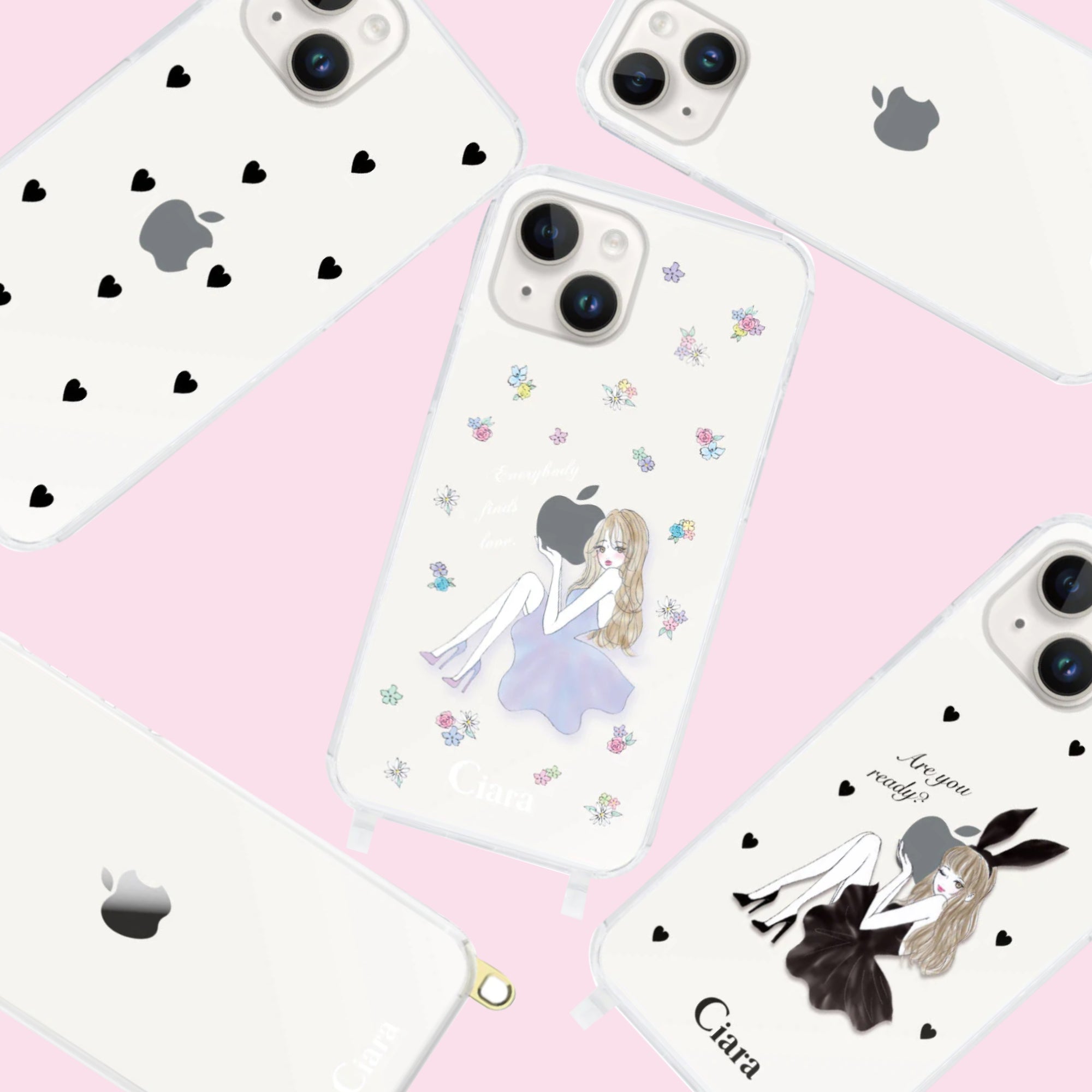 iPhone14クリアストラップケースとは?特徴とCiaraおすすめ5選をご紹介♪