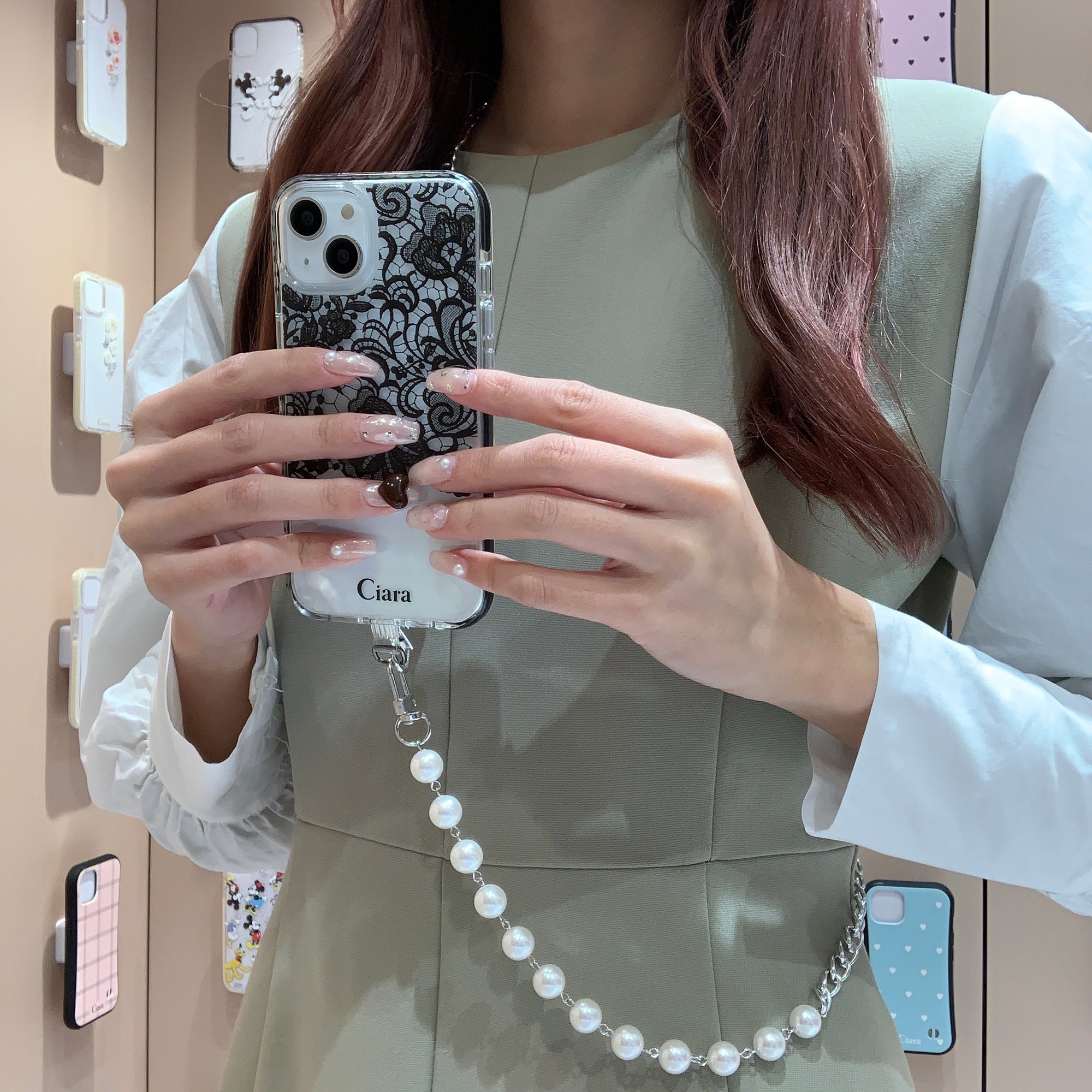 ストラップカスタムレースケース