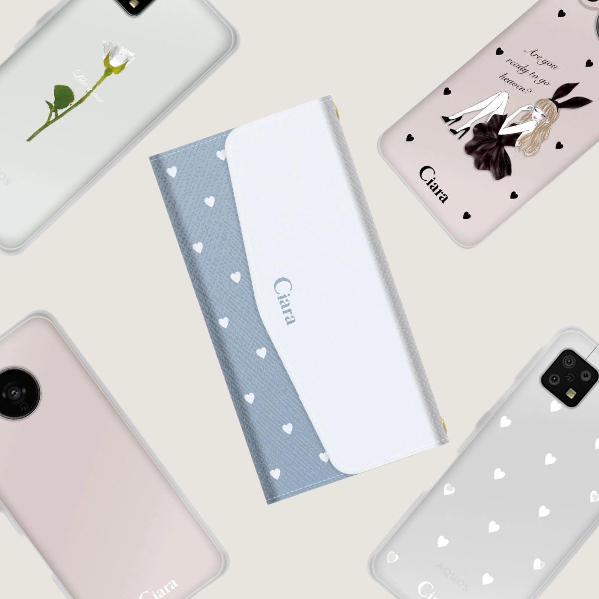 韓国っぽAQUOSケース5選!話題のデザインやスマホアクセサリー紹介