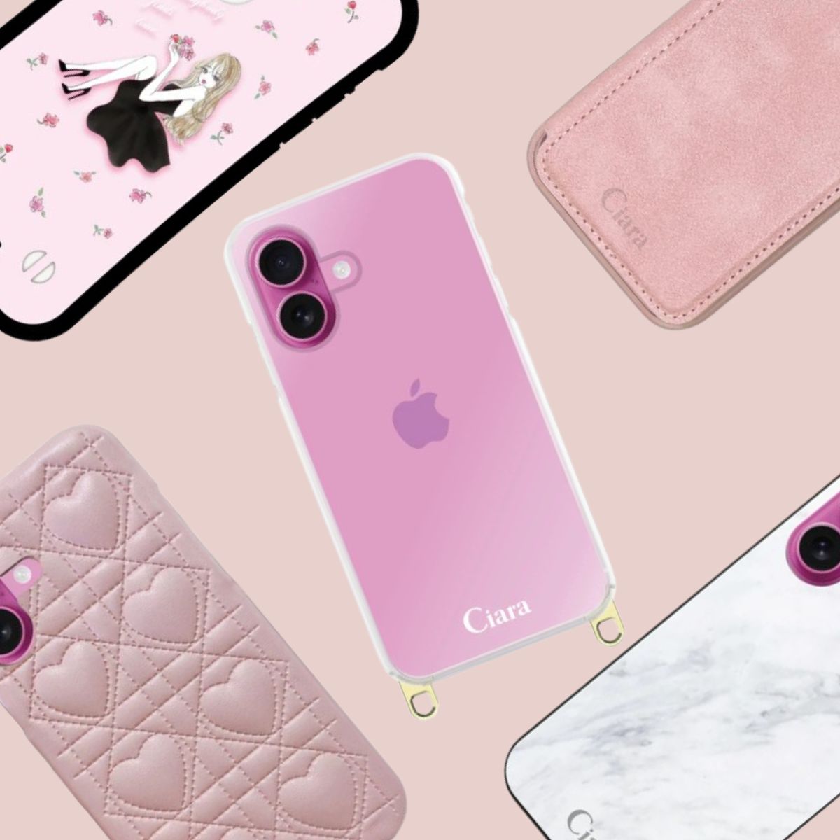 ピンクのiPhone16に合うスマホケースの特徴とは?おすすめ7選を紹介