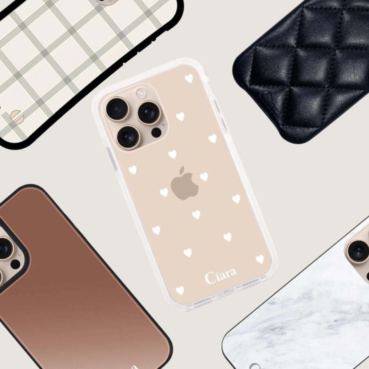 iPhone16Proのデザートチタニウムに合うカラー・スマホケース特集