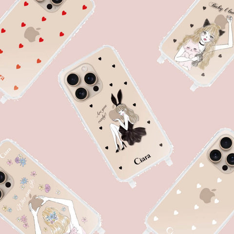 iPhone16Proショルダーケースは透明クリアがおしゃれ!おすすめケースやストラップを紹介