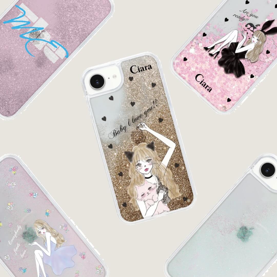 iPhone16eケースはラメの入った透明クリアケースで決まり!ケースの特徴と注意点も紹介