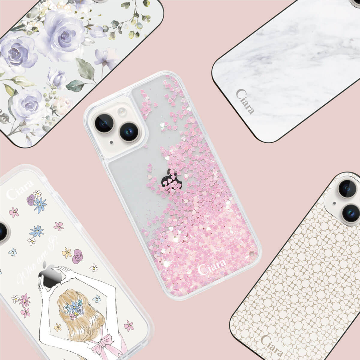 「可愛い」iPhone14ケースを種類別に紹介!可愛いにも色々あるんです!