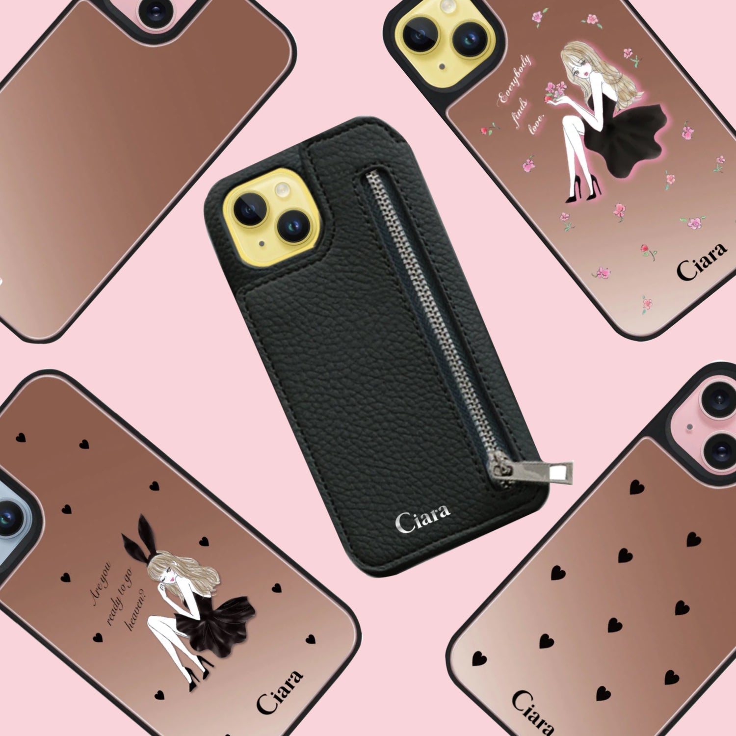 iPhone14Plusミラー付きケースはこれ!特徴と種類をご紹介