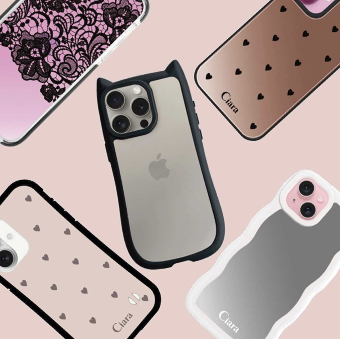 かわいいiPhone16Plusケースはこれ!Ciaraの人気商品を紹介!